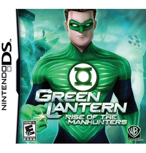 Green Lantern Rise Of The Manhunters Nds Midia Fisica Novo