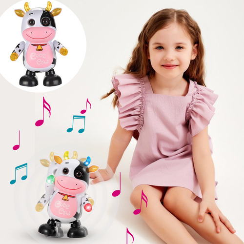 Robot De Baile Eléctrico Deslumbrante, Bebé, Vaca, Juguetes