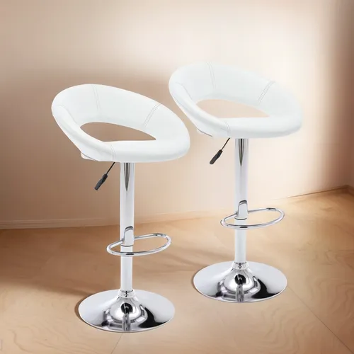 Vogue Furniture Direct Taburetes De Bar Ajustables, Moderno.