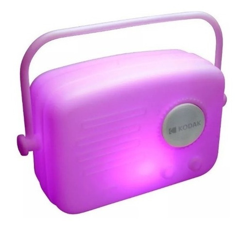 Parlante Portatil Kodak 2105 Bt Led Radio Con Control Remoto