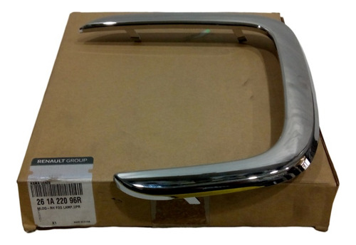 Moldura Faro Auxiliar Izquierda Cromada Renault Kangoo 2018