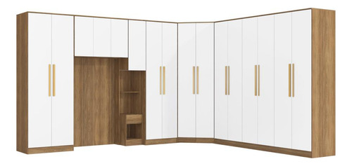 Quarto Modular Kappesberg Adapt Branco 8 Pçs 397cm X 341cm