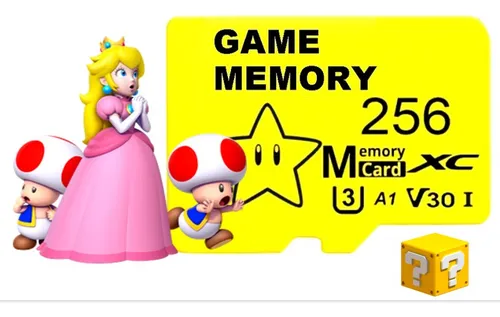 Micro Sd Para Nintendo Switch 256gb Sandiskc - Game Memory