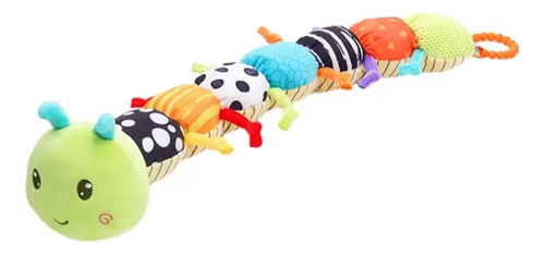 Peluche Gusano Sensorial Oruga Niños Multicolor Infantil