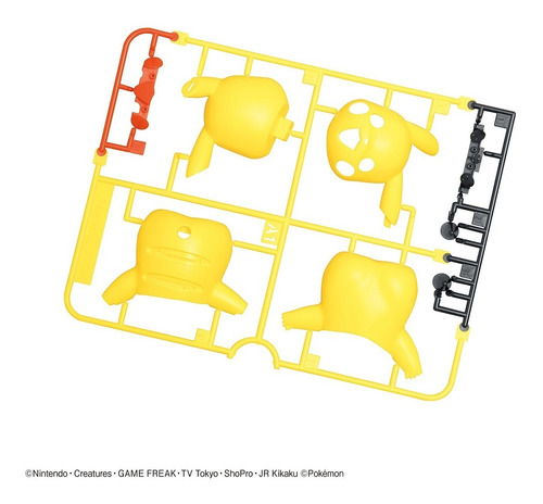 Pokemon Model Kit Quick 01 Pikachu