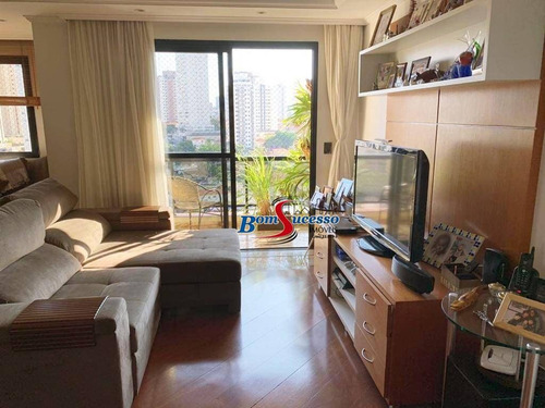 Imagem 2 de 21 de Apartamento Com 3 Dormitórios À Venda, 114 M² Por R$ 950.000,00 - Jardim Anália Franco - São Paulo/sp - Ap3089