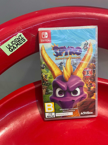 Spyro Reignited Trilogy Nintendo Swirch Sellado