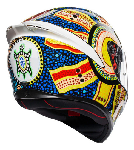 Casco Agv K1 Dreamtime, color azul, talla M (57/58)