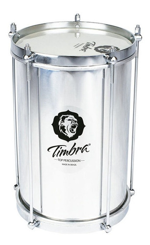 Bacurinha 08 Pol X 30 Cm Aluminio Polido Cromado Timbra