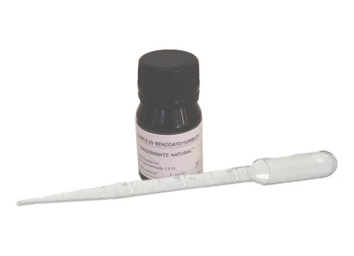 Conservante Natural Benzoato/sorbato 30 Ml + Pipeta