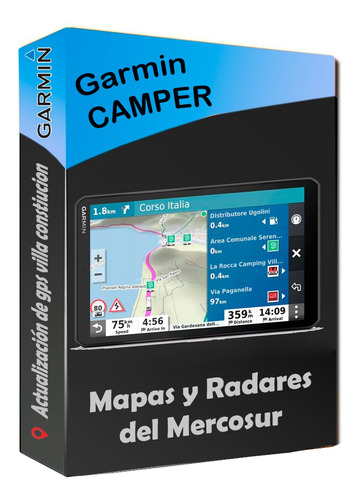 Actualizacion De Gps Garmin Linea Camper Mapas Mercosur