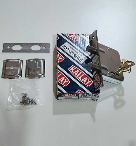 Imagen 8 de 8 de Cerrojo Para Puerta Seguridad Exterior Kallay 4010