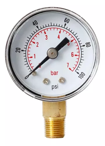 Manómetro Presión De Aire Medidor De Presión De Agua