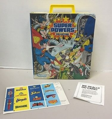 Coleção Super Powers - Adesivos Completos - Case