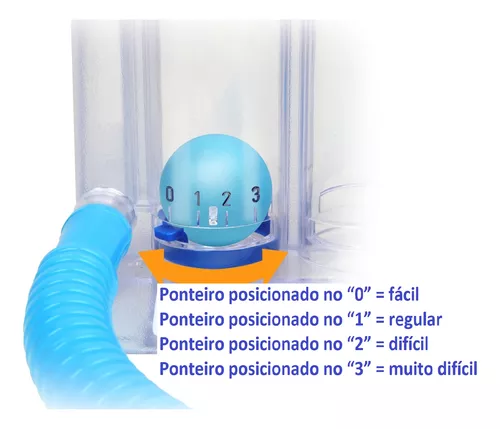 Exercitador e incentivador respiratorio - RESPIRON EASY