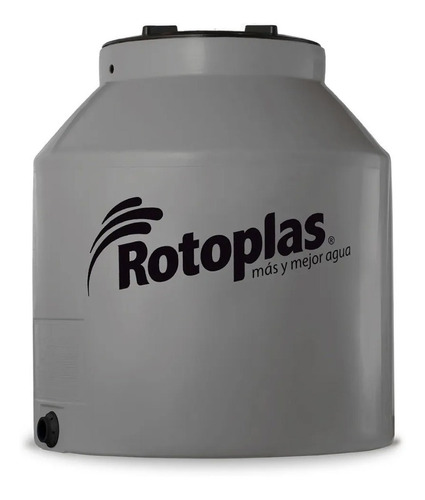 Tanque De Agua Rotoplas 400 Lts Tricapa Gris Multicapa