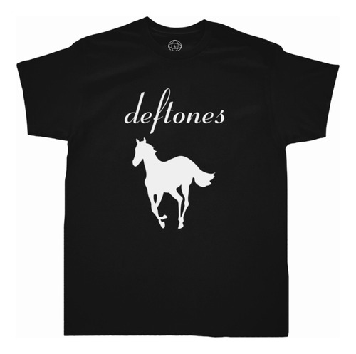 Camiseta Masculina De Algodão Deftones White Pony + Brinde