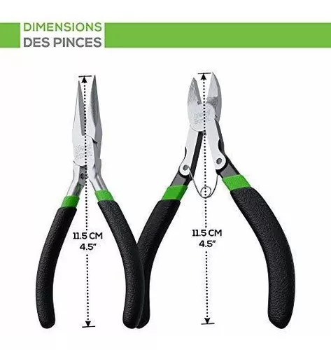 Fascinations Metal Earth Enhanced Design 2-Piece Tool Kit - Clippers -  Needle Nose Pliers 