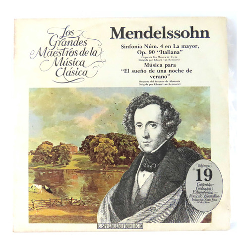 D2141 Grandes Maestros De La Musica Clasica 19 Mendelssohn