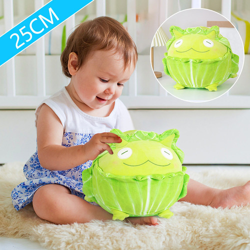 Mor Muñeca De Juguete F Vegetable Version Cabbage Doll Para