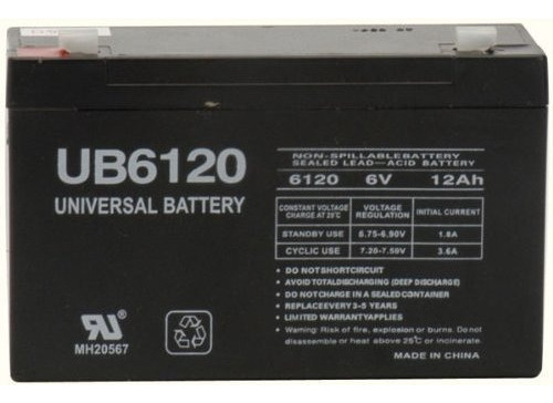 6v 10000 Mah Ups Batería Para Injusa Power Cart