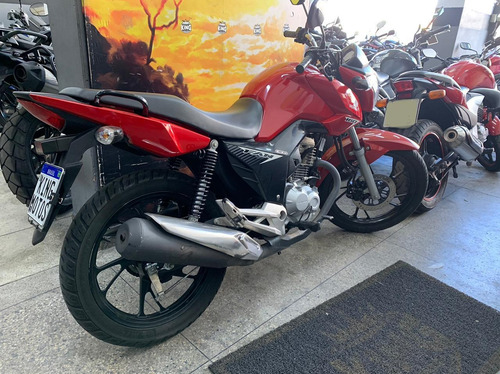 Imagem 3 de 8 de Honda Cg 160 Fan - 2020 - Vermelha - King Motos