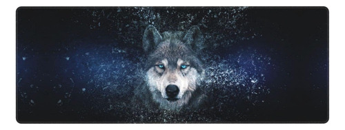 Wolf Xxl Alfombrilla De Raton Grande Para Juegos 31,5 ×