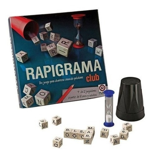 Rapigrama Club Juego De Mesa Ruibal Original 