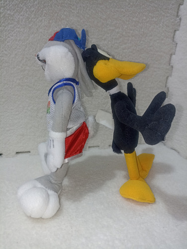 Peluche 22cm Bugs Bunny Pato Lucas Space Jam 1996 Mcdonald's Multicolor (Usado)