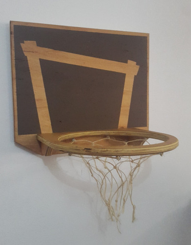 Aro De Basquet Mini Interior/exterior Ideal Chicos Verano