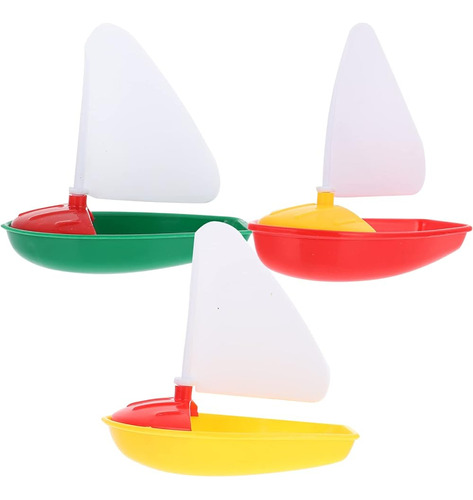 ~? Totority 3pcs Mini Barco De Vela Juguetes Para Niños Jugu