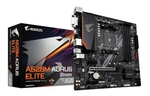 Placa Madre A520m Aorus Elite Am4 Amd - Progaming