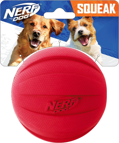 Pelota Con Sonido De Termoplastico Para Perros Nerf Dog 10cm