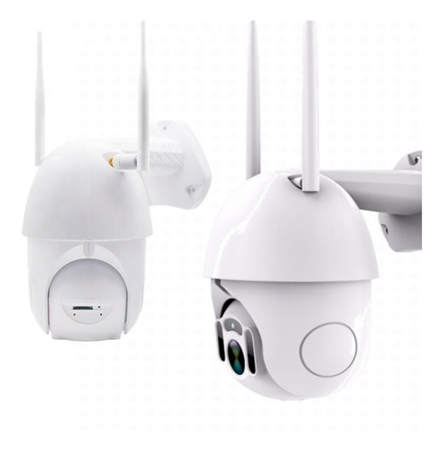 Imagen 2 de 9 de Cámara Domo Ptz Movimiento 360 Wifi Exterior Full Hd Flash