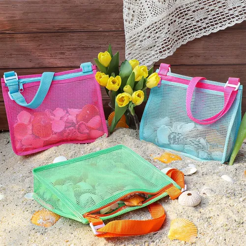 Bolso para juguetes de playa deals