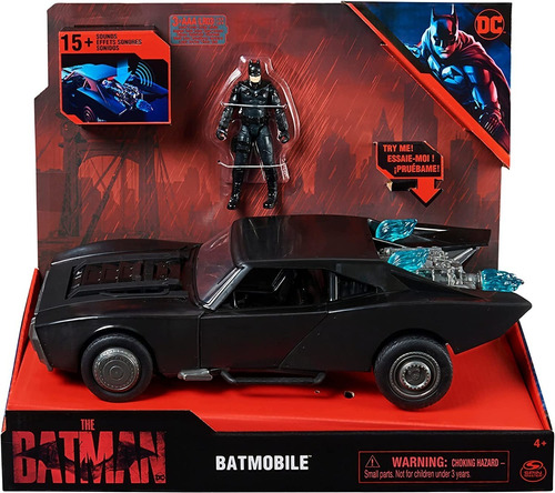 Dc Comics The Batman - Batmobile Carro Batman