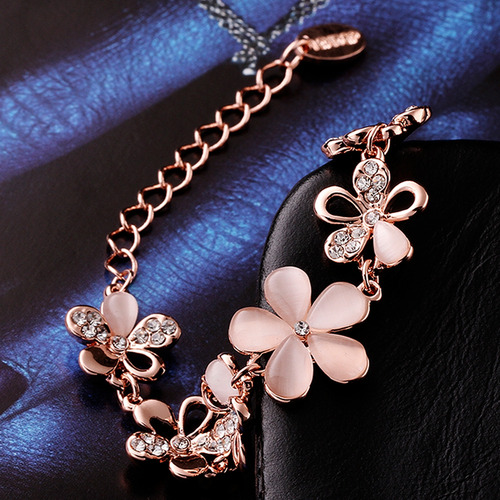 Pulsera De Ópalo De Cristal Sweet Fashion