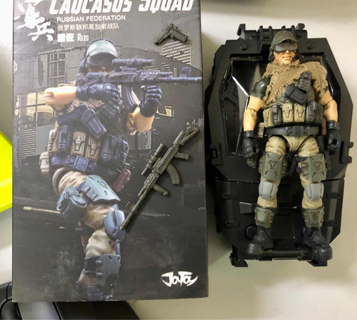 Joy Toy 1:18 Caucasus Squad Russian Federation Rezo