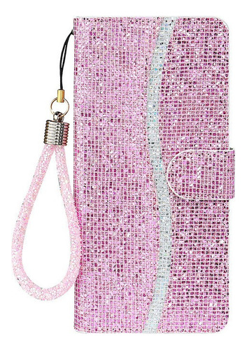 Estuche Bling Bling Con Purpurina Funda Para Samsung