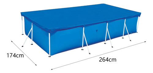 Protector De Cubierta De Piscina 264cmx174cm