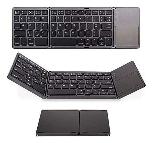 Mini Teclado Inalámbrico Bluetooth Plegable K