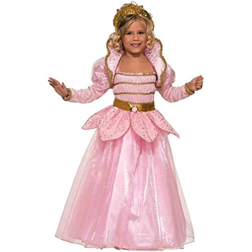 Disfraz De Princesa Pequeña Rosa Niñas, Talla Infanti...