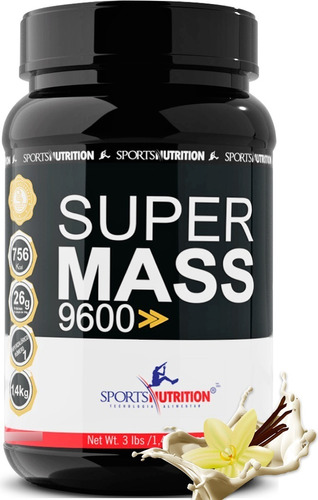 Super Mass 9600 Sports Nutrition 1,400g  - Sports Nutrition