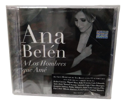 Cd Ana Belen A Los Hombres Que Ame Nuevo Sellado