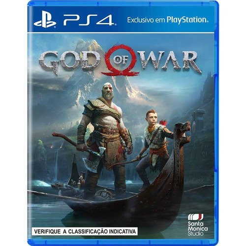 God Of War 2018 Ps4 Mídia Física Novo Lacrado Português