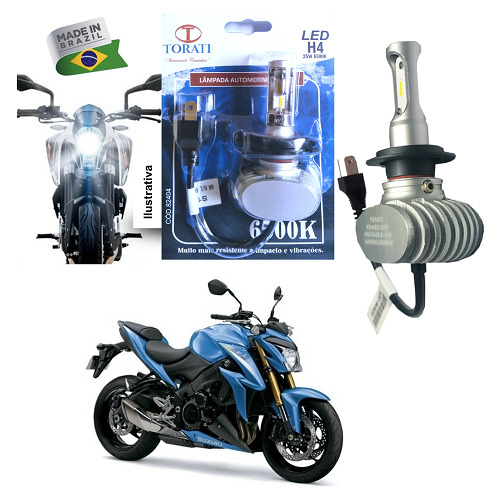 Lampada De Led Gsx S1000 - Ultra Led Gsx S1000 - H4