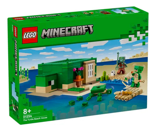 Lego Minecraft La Casa-tortuga De La Playa