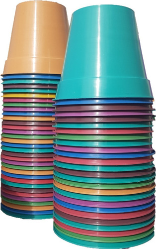 Imagen 1 de 2 de Macetas Plasticas Numero 20 X 25 Unidades