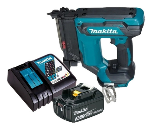 Pinador A Bateria Makita 18v 3ah Dpt353 + Carregador Bivolt