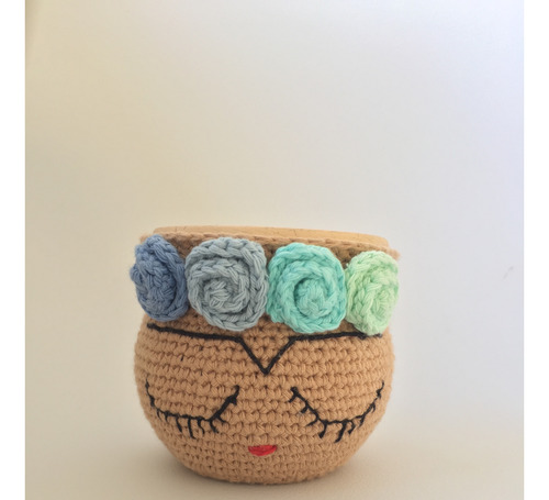 Mate Artesanal En Crochet